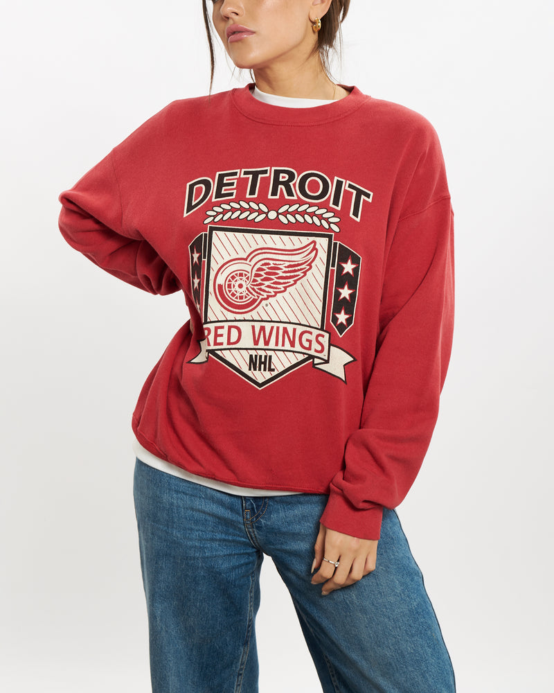 Vintage 90s NHL Detroit Red Wings Sweatshirt <br>S , The Real Deal , newtown, sydney, australia, thrift store, opshop, preloved, secondhand, sustainable, retro, antique, 70s, 80s, 90s, 2000s, 00s, fashion, clothing, streetwear, trendy, garment, style, boutique, store, shop, archive, sale, cheap, best, top