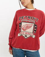 Vintage 90s NHL Detroit Red Wings Sweatshirt <br>S , The Real Deal , newtown, sydney, australia, thrift store, opshop, preloved, secondhand, sustainable, retro, antique, 70s, 80s, 90s, 2000s, 00s, fashion, clothing, streetwear, trendy, garment, style, boutique, store, shop, archive, sale, cheap, best, top