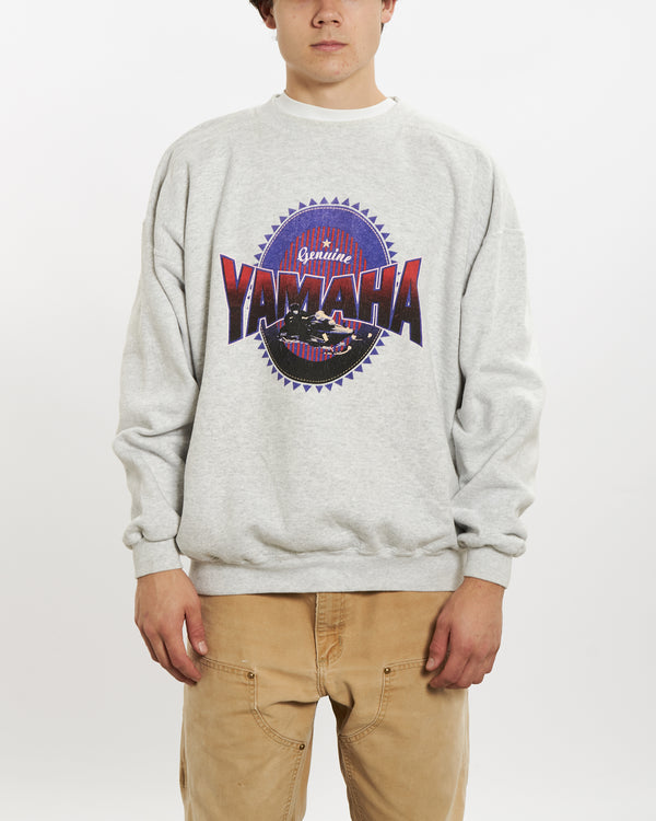90s Yamaha Snowmobile Sweatshirt <br>L