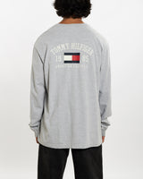 Vintage Tommy Hilfiger Long Sleeve Tee <br>L , The Real Deal , newtown, sydney, australia, thrift store, opshop, preloved, secondhand, sustainable, retro, antique, 70s, 80s, 90s, 2000s, 00s, fashion, clothing, streetwear, trendy, garment, style, boutique, store, shop, archive, sale, cheap, best, top