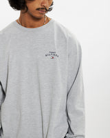 Vintage Tommy Hilfiger Long Sleeve Tee <br>L , The Real Deal , newtown, sydney, australia, thrift store, opshop, preloved, secondhand, sustainable, retro, antique, 70s, 80s, 90s, 2000s, 00s, fashion, clothing, streetwear, trendy, garment, style, boutique, store, shop, archive, sale, cheap, best, top