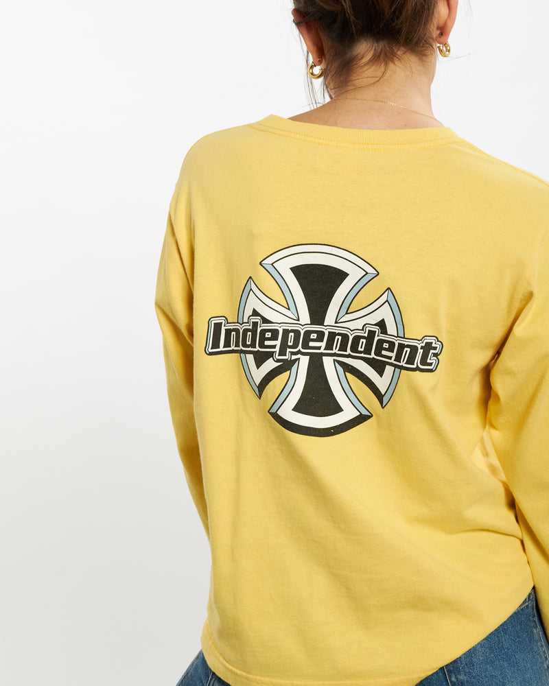 90s Independent Long Sleeve Tee <br>S