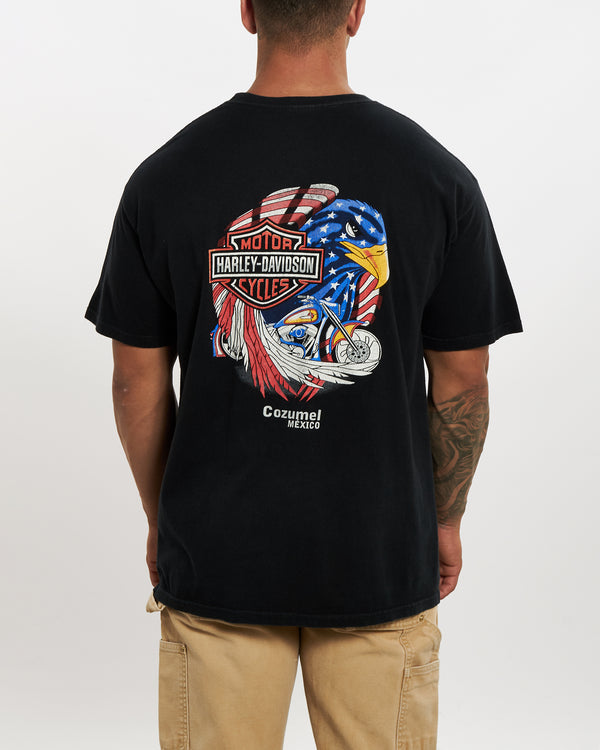 Vintage Harley Davidson Tee <br>XL , The Real Deal , newtown, sydney, australia, thrift store, opshop, preloved, secondhand, sustainable, retro, antique, 70s, 80s, 90s, 2000s, 00s, fashion, clothing, streetwear, trendy, garment, style, boutique, store, shop, archive, sale, cheap, best, top