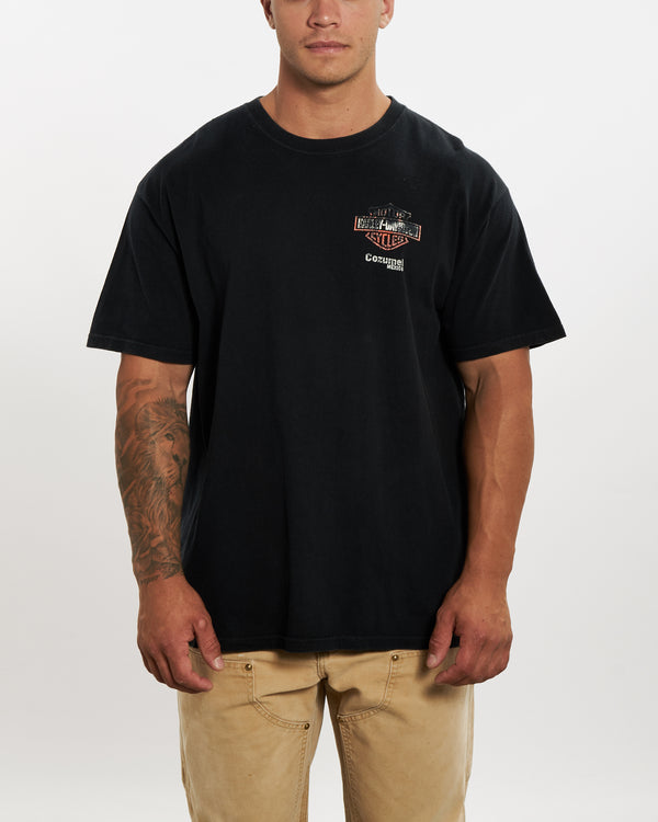 Vintage Harley Davidson Tee <br>XL , The Real Deal , newtown, sydney, australia, thrift store, opshop, preloved, secondhand, sustainable, retro, antique, 70s, 80s, 90s, 2000s, 00s, fashion, clothing, streetwear, trendy, garment, style, boutique, store, shop, archive, sale, cheap, best, top