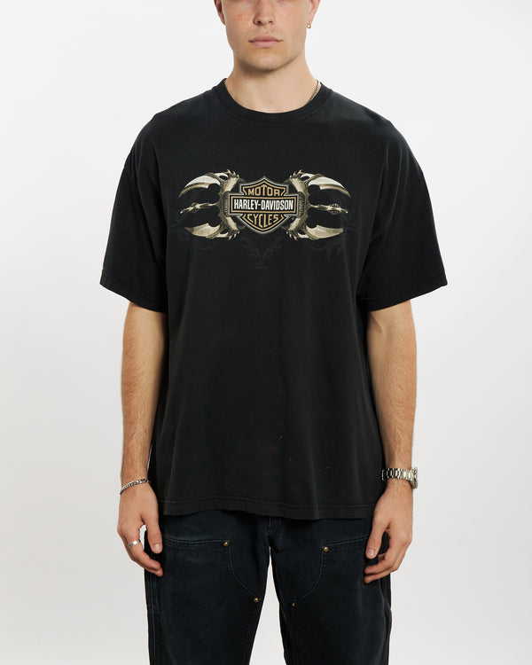 Vintage Harley Davidson Tee <br>L , The Real Deal , newtown, sydney, australia, thrift store, opshop, preloved, secondhand, sustainable, retro, antique, 70s, 80s, 90s, 2000s, 00s, fashion, clothing, streetwear, trendy, garment, style, boutique, store, shop, archive, sale, cheap, best, top