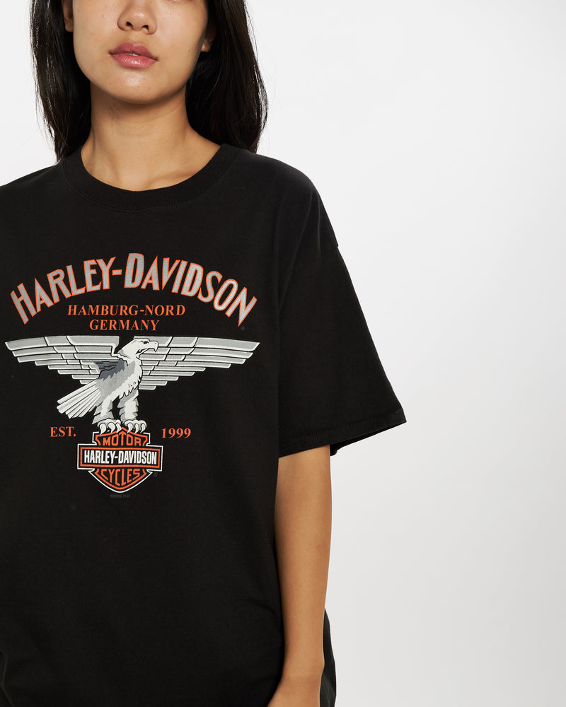 Vintage Harley Davidson Tee <br>M , The Real Deal , newtown, sydney, australia, thrift store, opshop, preloved, secondhand, sustainable, retro, antique, 70s, 80s, 90s, 2000s, 00s, fashion, clothing, streetwear, trendy, garment, style, boutique, store, shop, archive, sale, cheap, best, top