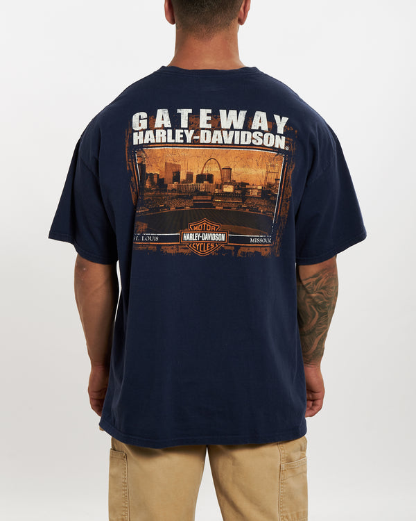 Vintage Harley Davidson Tee <br>XL , The Real Deal , newtown, sydney, australia, thrift store, opshop, preloved, secondhand, sustainable, retro, antique, 70s, 80s, 90s, 2000s, 00s, fashion, clothing, streetwear, trendy, garment, style, boutique, store, shop, archive, sale, cheap, best, top