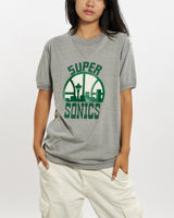 70s NBA Seattle SuperSonics Tee <br>M