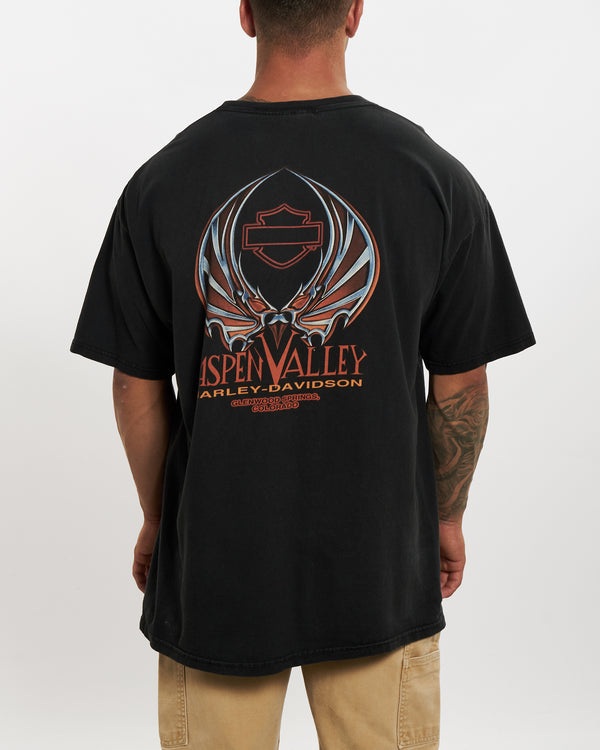 Vintage Harley Davidson Tee <br>XL , The Real Deal , newtown, sydney, australia, thrift store, opshop, preloved, secondhand, sustainable, retro, antique, 70s, 80s, 90s, 2000s, 00s, fashion, clothing, streetwear, trendy, garment, style, boutique, store, shop, archive, sale, cheap, best, top