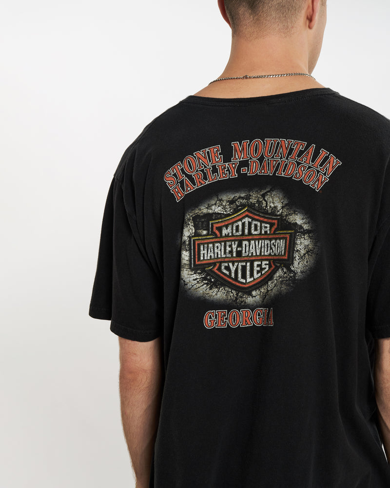 Vintage Harley Davidson Tee <br>L , The Real Deal , newtown, sydney, australia, thrift store, opshop, preloved, secondhand, sustainable, retro, antique, 70s, 80s, 90s, 2000s, 00s, fashion, clothing, streetwear, trendy, garment, style, boutique, store, shop, archive, sale, cheap, best, top