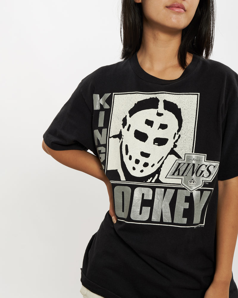 Vintage 1990 NHL Los Angeles Kings Tee <br>M , The Real Deal , newtown, sydney, australia, thrift store, opshop, preloved, secondhand, sustainable, retro, antique, 70s, 80s, 90s, 2000s, 00s, fashion, clothing, streetwear, trendy, garment, style, boutique, store, shop, archive, sale, cheap, best, top