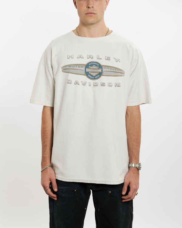 Vintage 1997 Harley Davidson Tee <br>L , The Real Deal , newtown, sydney, australia, thrift store, opshop, preloved, secondhand, sustainable, retro, antique, 70s, 80s, 90s, 2000s, 00s, fashion, clothing, streetwear, trendy, garment, style, boutique, store, shop, archive, sale, cheap, best, top