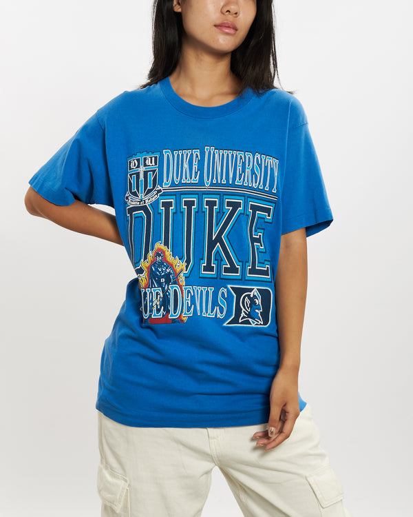90s NCAA Duke University Blue Devils Tee <br>M
