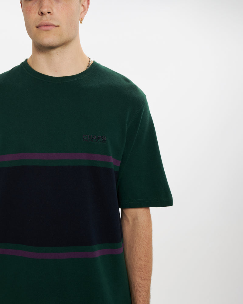 Vintage 90s Chaps Ralph Lauren Tee <br>L , The Real Deal , newtown, sydney, australia, thrift store, opshop, preloved, secondhand, sustainable, retro, antique, 70s, 80s, 90s, 2000s, 00s, fashion, clothing, streetwear, trendy, garment, style, boutique, store, shop, archive, sale, cheap, best, top