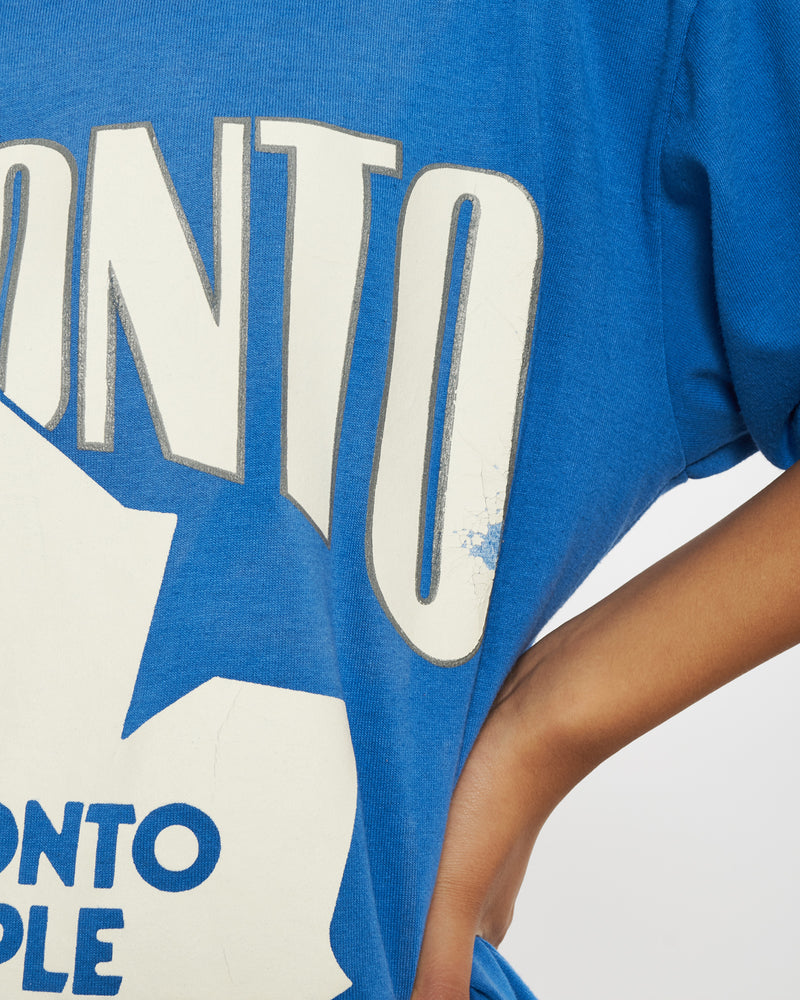 Vintage 90s NHL Toronto Maple Leafs Tee <br>M , The Real Deal , newtown, sydney, australia, thrift store, opshop, preloved, secondhand, sustainable, retro, antique, 70s, 80s, 90s, 2000s, 00s, fashion, clothing, streetwear, trendy, garment, style, boutique, store, shop, archive, sale, cheap, best, top