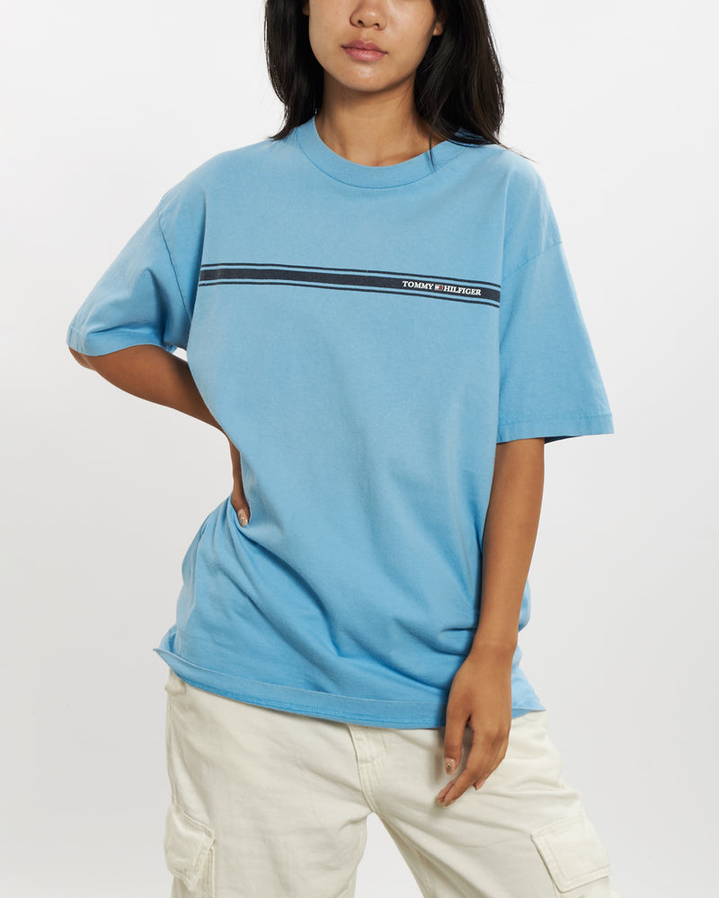 Vintage 90s Tommy Hilfiger Tee <br>M , The Real Deal , newtown, sydney, australia, thrift store, opshop, preloved, secondhand, sustainable, retro, antique, 70s, 80s, 90s, 2000s, 00s, fashion, clothing, streetwear, trendy, garment, style, boutique, store, shop, archive, sale, cheap, best, top