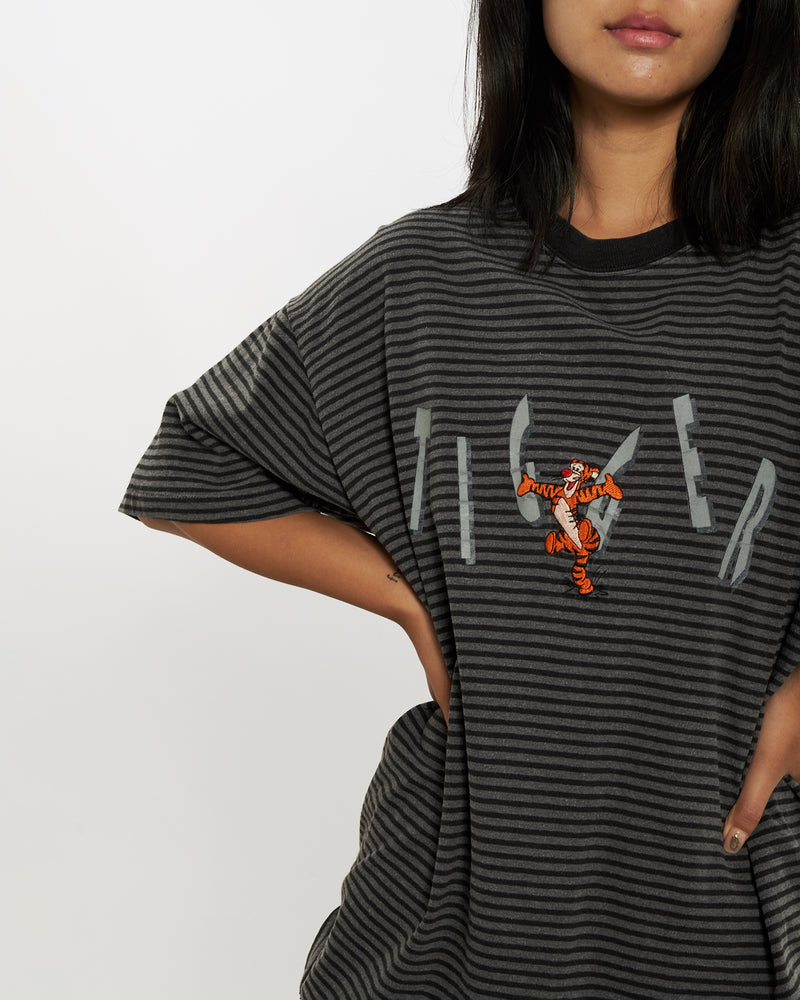 Vintage 90s Disney Tigger Tee <br>M , The Real Deal , newtown, sydney, australia, thrift store, opshop, preloved, secondhand, sustainable, retro, antique, 70s, 80s, 90s, 2000s, 00s, fashion, clothing, streetwear, trendy, garment, style, boutique, store, shop, archive, sale, cheap, best, top