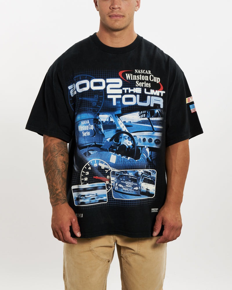 Vintage NASCAR Racing Tee <br>XL , The Real Deal , newtown, sydney, australia, thrift store, opshop, preloved, secondhand, sustainable, retro, antique, 70s, 80s, 90s, 2000s, 00s, fashion, clothing, streetwear, trendy, garment, style, boutique, store, shop, archive, sale, cheap, best, top