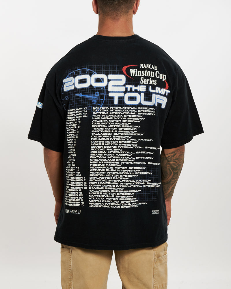 Vintage NASCAR Racing Tee <br>XL , The Real Deal , newtown, sydney, australia, thrift store, opshop, preloved, secondhand, sustainable, retro, antique, 70s, 80s, 90s, 2000s, 00s, fashion, clothing, streetwear, trendy, garment, style, boutique, store, shop, archive, sale, cheap, best, top