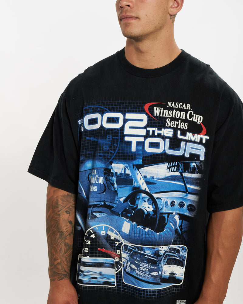 Vintage NASCAR Racing Tee <br>XL , The Real Deal , newtown, sydney, australia, thrift store, opshop, preloved, secondhand, sustainable, retro, antique, 70s, 80s, 90s, 2000s, 00s, fashion, clothing, streetwear, trendy, garment, style, boutique, store, shop, archive, sale, cheap, best, top