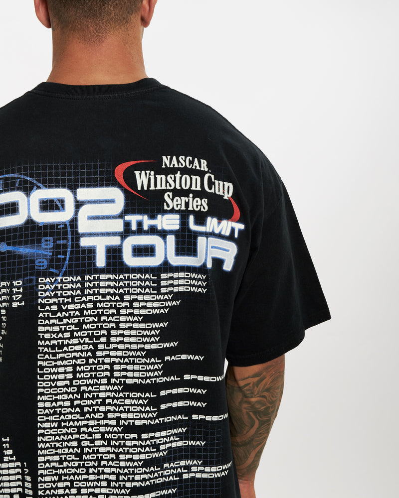 Vintage NASCAR Racing Tee <br>XL , The Real Deal , newtown, sydney, australia, thrift store, opshop, preloved, secondhand, sustainable, retro, antique, 70s, 80s, 90s, 2000s, 00s, fashion, clothing, streetwear, trendy, garment, style, boutique, store, shop, archive, sale, cheap, best, top