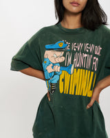 Vintage 1993 Looney Tunes 'Elmer Fudd' Tee <br>M , The Real Deal , newtown, sydney, australia, thrift store, opshop, preloved, secondhand, sustainable, retro, antique, 70s, 80s, 90s, 2000s, 00s, fashion, clothing, streetwear, trendy, garment, style, boutique, store, shop, archive, sale, cheap, best, top