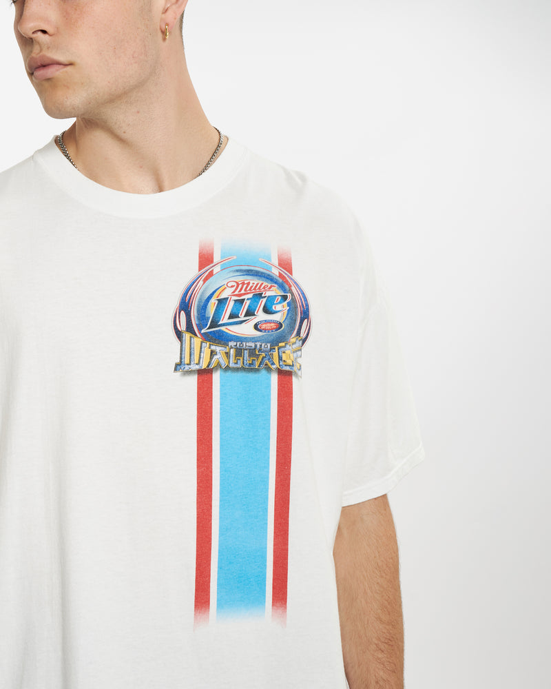 Vintage NASCAR Racing Tee <br>L , The Real Deal , newtown, sydney, australia, thrift store, opshop, preloved, secondhand, sustainable, retro, antique, 70s, 80s, 90s, 2000s, 00s, fashion, clothing, streetwear, trendy, garment, style, boutique, store, shop, archive, sale, cheap, best, top