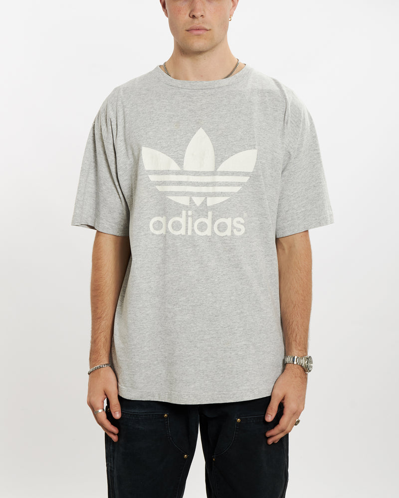 Vintage 90s Adidas Tee <br>L , The Real Deal , newtown, sydney, australia, thrift store, opshop, preloved, secondhand, sustainable, retro, antique, 70s, 80s, 90s, 2000s, 00s, fashion, clothing, streetwear, trendy, garment, style, boutique, store, shop, archive, sale, cheap, best, top