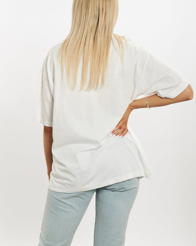 Vintage 90s Fila Tee <br>M , The Real Deal , newtown, sydney, australia, thrift store, opshop, preloved, secondhand, sustainable, retro, antique, 70s, 80s, 90s, 2000s, 00s, fashion, clothing, streetwear, trendy, garment, style, boutique, store, shop, archive, sale, cheap, best, top