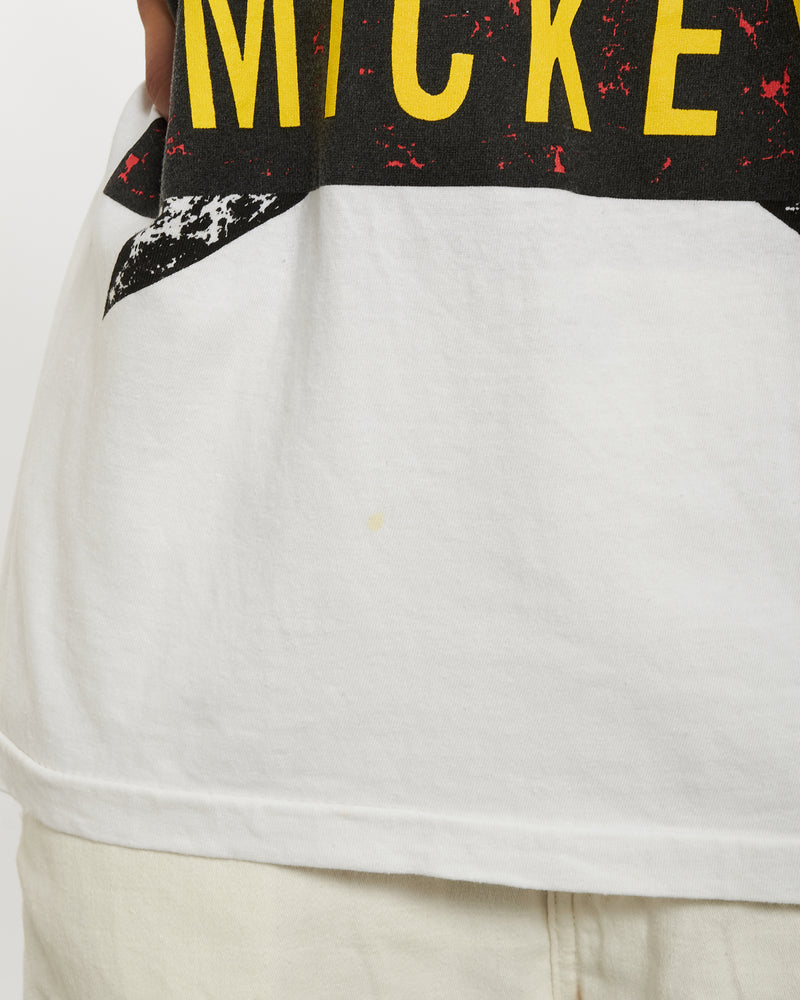 Vintage 90s Disney Mickey Mouse Tee <br>L , The Real Deal , newtown, sydney, australia, thrift store, opshop, preloved, secondhand, sustainable, retro, antique, 70s, 80s, 90s, 2000s, 00s, fashion, clothing, streetwear, trendy, garment, style, boutique, store, shop, archive, sale, cheap, best, top