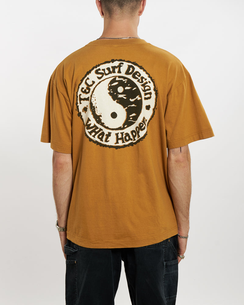 Vintage 90s T&C Surf Design Tee <br>L , The Real Deal , newtown, sydney, australia, thrift store, opshop, preloved, secondhand, sustainable, retro, antique, 70s, 80s, 90s, 2000s, 00s, fashion, clothing, streetwear, trendy, garment, style, boutique, store, shop, archive, sale, cheap, best, top