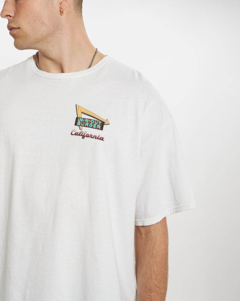 Vintage In-N-Out Burger Tee <br>L , The Real Deal , newtown, sydney, australia, thrift store, opshop, preloved, secondhand, sustainable, retro, antique, 70s, 80s, 90s, 2000s, 00s, fashion, clothing, streetwear, trendy, garment, style, boutique, store, shop, archive, sale, cheap, best, top