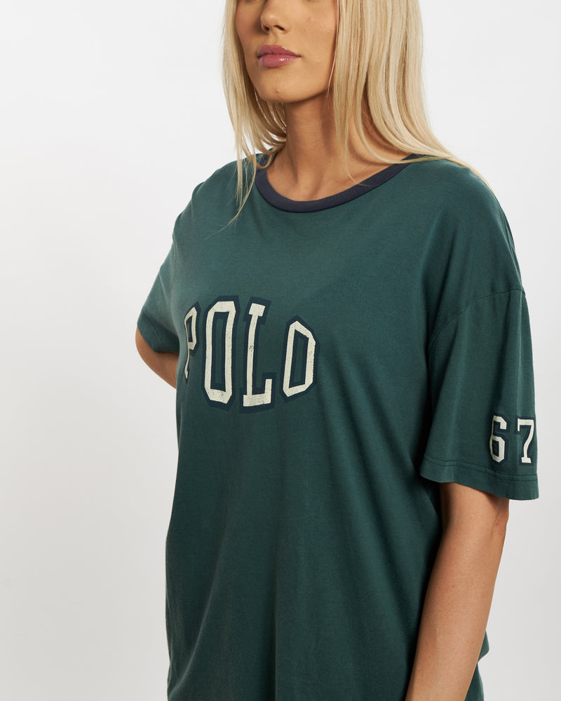 Vintage 90s Polo Ralph Lauren Tee <br>M , The Real Deal , newtown, sydney, australia, thrift store, opshop, preloved, secondhand, sustainable, retro, antique, 70s, 80s, 90s, 2000s, 00s, fashion, clothing, streetwear, trendy, garment, style, boutique, store, shop, archive, sale, cheap, best, top