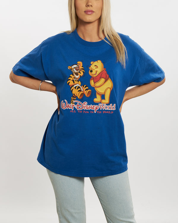 90s Winnie The Pooh Disney World Tee <br>M