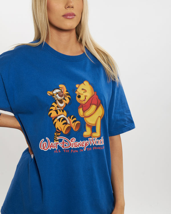 90s Winnie The Pooh Disney World Tee <br>M