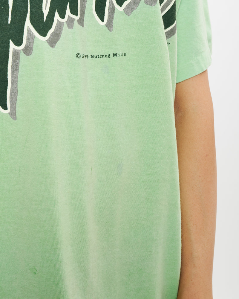 Vintage 90s Michigan State Spartans Tee <br>M , The Real Deal , newtown, sydney, australia, thrift store, opshop, preloved, secondhand, sustainable, retro, antique, 70s, 80s, 90s, 2000s, 00s, fashion, clothing, streetwear, trendy, garment, style, boutique, store, shop, archive, sale, cheap, best, top