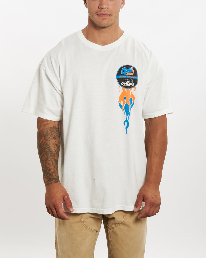 Vintage Racing tee <br>XL , The Real Deal , newtown, sydney, australia, thrift store, opshop, preloved, secondhand, sustainable, retro, antique, 70s, 80s, 90s, 2000s, 00s, fashion, clothing, streetwear, trendy, garment, style, boutique, store, shop, archive, sale, cheap, best, top