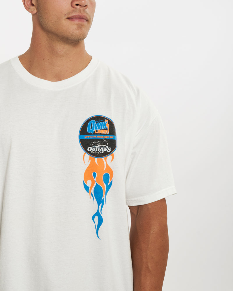 Vintage Racing tee <br>XL , The Real Deal , newtown, sydney, australia, thrift store, opshop, preloved, secondhand, sustainable, retro, antique, 70s, 80s, 90s, 2000s, 00s, fashion, clothing, streetwear, trendy, garment, style, boutique, store, shop, archive, sale, cheap, best, top