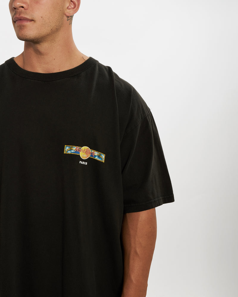 Vintage 90s Hard Rock Cafe 'Paris' Tee <br>XL , The Real Deal , newtown, sydney, australia, thrift store, opshop, preloved, secondhand, sustainable, retro, antique, 70s, 80s, 90s, 2000s, 00s, fashion, clothing, streetwear, trendy, garment, style, boutique, store, shop, archive, sale, cheap, best, top