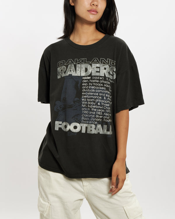 1990 NFL Oakland Raiders Tee <br>M