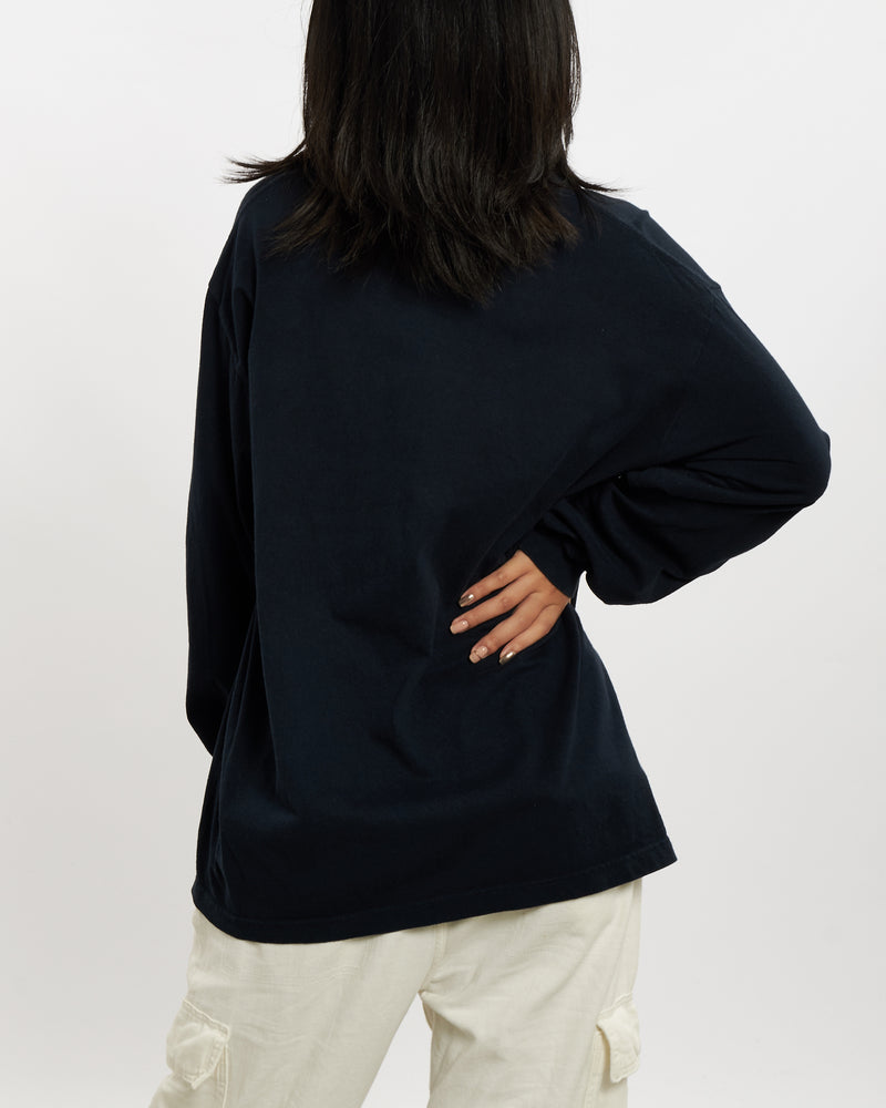 Vintage Nautica Long Sleeve Tee <br>M , The Real Deal , newtown, sydney, australia, thrift store, opshop, preloved, secondhand, sustainable, retro, antique, 70s, 80s, 90s, 2000s, 00s, fashion, clothing, streetwear, trendy, garment, style, boutique, store, shop, archive, sale, cheap, best, top