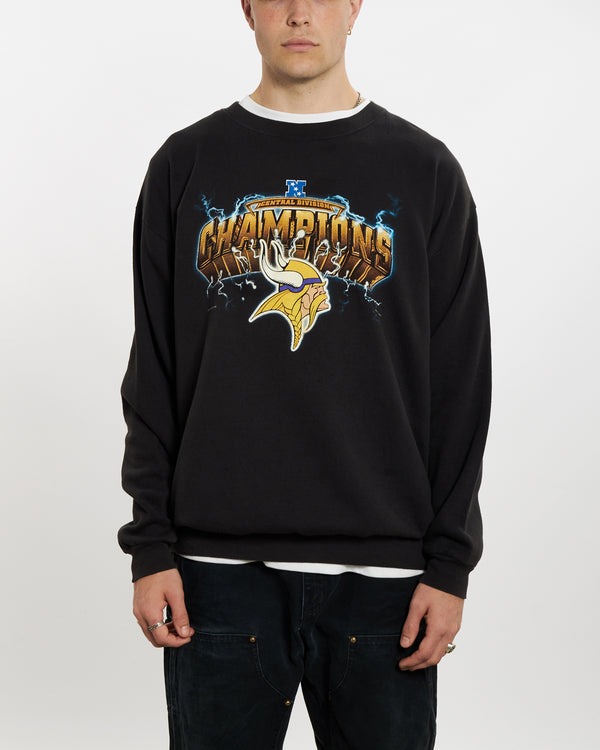 1995 NFL Minnesota Vikings Sweatshirt <br>L