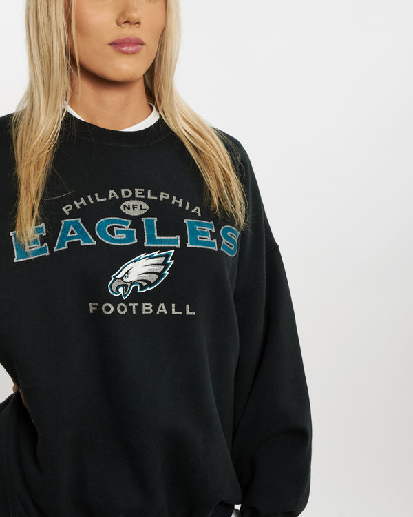 Vintage 90s NFL Philadelphia Eagles Sweatshirt <br>M , The Real Deal , newtown, sydney, australia, thrift store, opshop, preloved, secondhand, sustainable, retro, antique, 70s, 80s, 90s, 2000s, 00s, fashion, clothing, streetwear, trendy, garment, style, boutique, store, shop, archive, sale, cheap, best, top