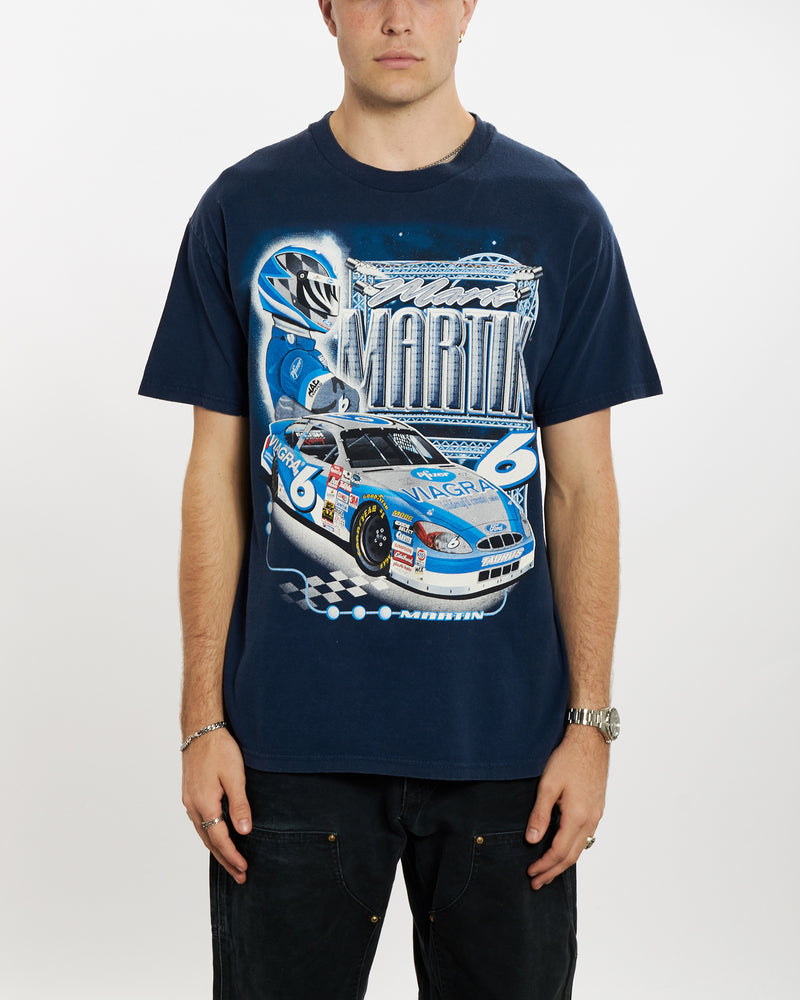 Vintage NASCAR Tee <br>L , The Real Deal , newtown, sydney, australia, thrift store, opshop, preloved, secondhand, sustainable, retro, antique, 70s, 80s, 90s, 2000s, 00s, fashion, clothing, streetwear, trendy, garment, style, boutique, store, shop, archive, sale, cheap, best, top