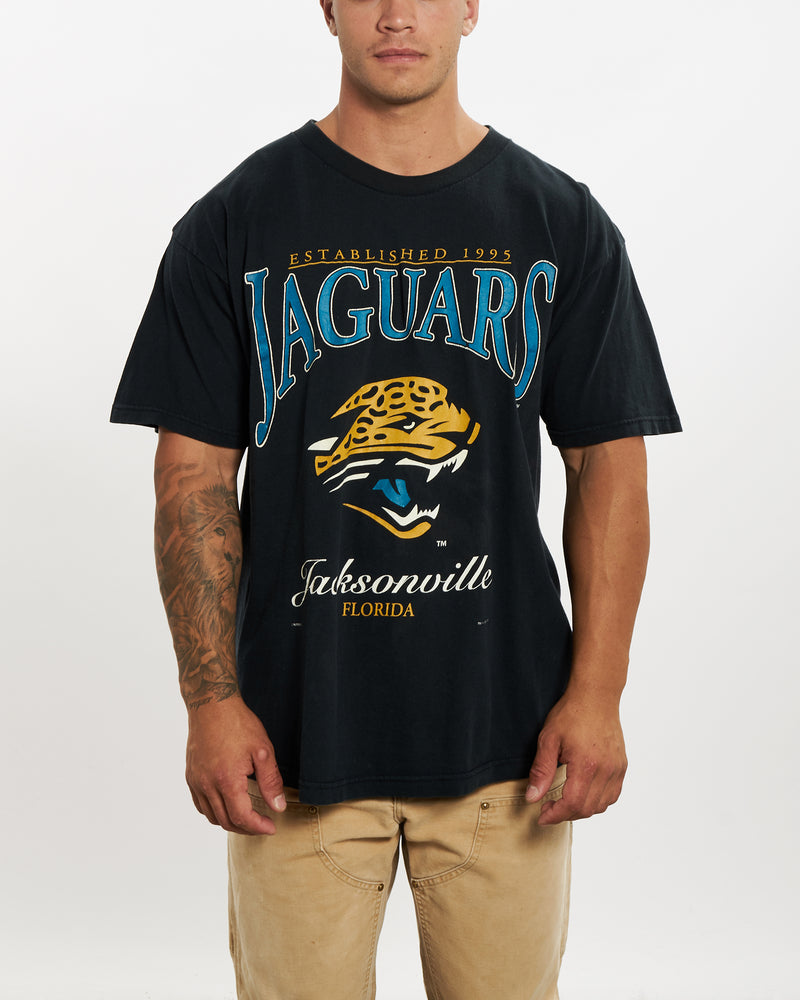 Vintage 1997 NHL Jacksonville Jaguars Tee <br>XL , The Real Deal , newtown, sydney, australia, thrift store, opshop, preloved, secondhand, sustainable, retro, antique, 70s, 80s, 90s, 2000s, 00s, fashion, clothing, streetwear, trendy, garment, style, boutique, store, shop, archive, sale, cheap, best, top