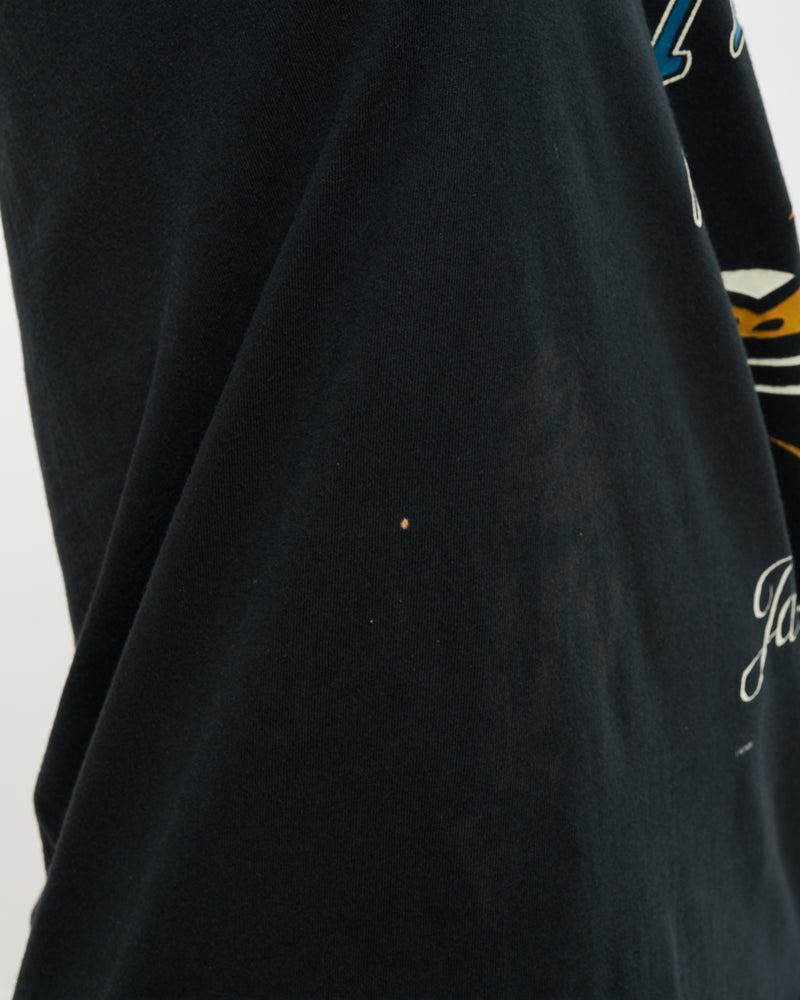 Vintage 1997 NHL Jacksonville Jaguars Tee <br>XL , The Real Deal , newtown, sydney, australia, thrift store, opshop, preloved, secondhand, sustainable, retro, antique, 70s, 80s, 90s, 2000s, 00s, fashion, clothing, streetwear, trendy, garment, style, boutique, store, shop, archive, sale, cheap, best, top