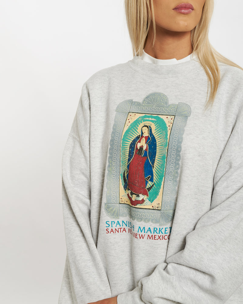 90s Spanish Market 'Santa Fe, New Mexico' Sweatshirt <br>M