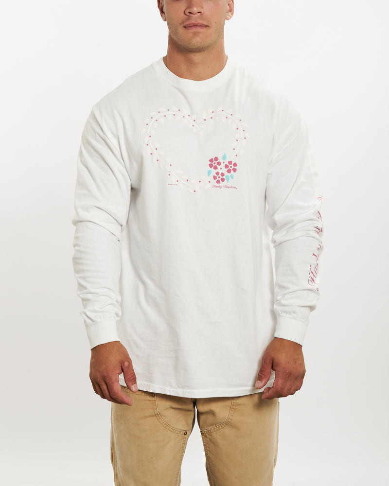 Vintage 1991 Harley Davidson Long Sleeve Tee <br>XL , The Real Deal , newtown, sydney, australia, thrift store, opshop, preloved, secondhand, sustainable, retro, antique, 70s, 80s, 90s, 2000s, 00s, fashion, clothing, streetwear, trendy, garment, style, boutique, store, shop, archive, sale, cheap, best, top