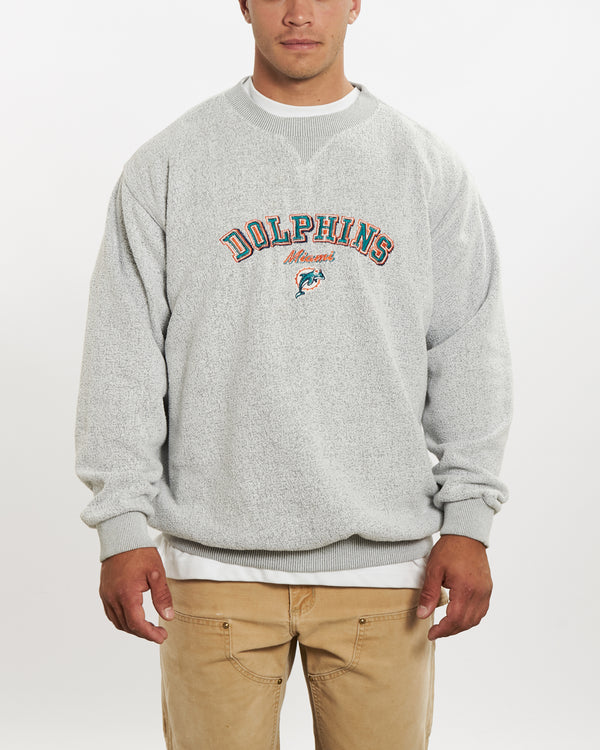 90s NFL Miami Dolphins Sweatshirt <br>XL
