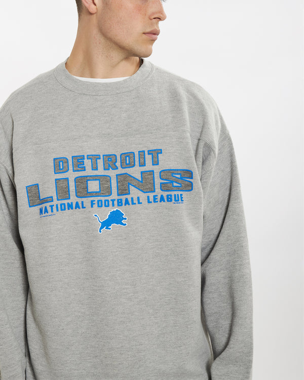 Vintage NFL Detroit Lions Sweatshirt <br>L